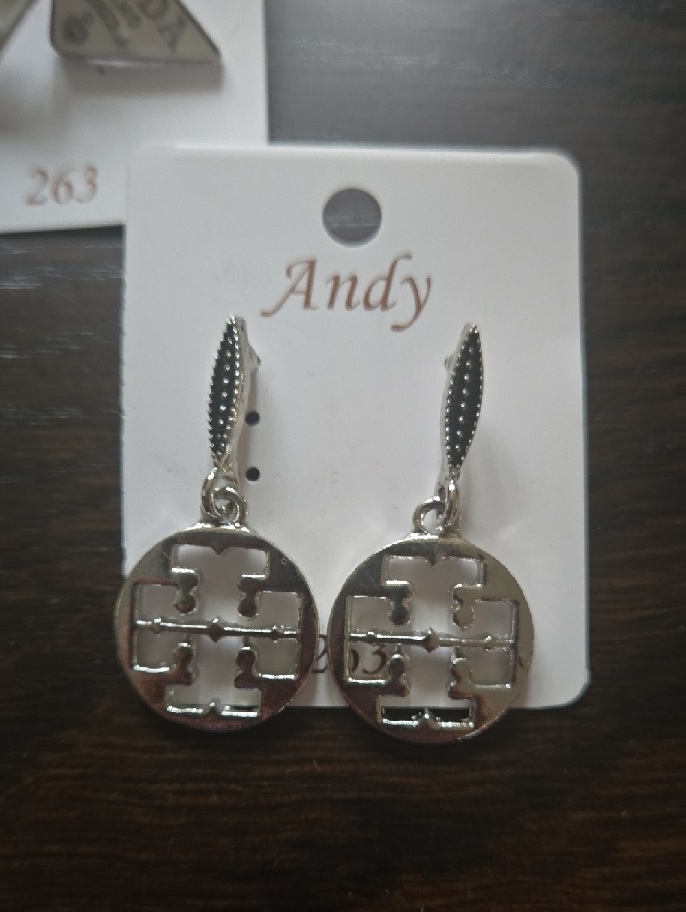 Fashion Jewerly Logos -3 Pairs Earrings - Picture 2 of 8
